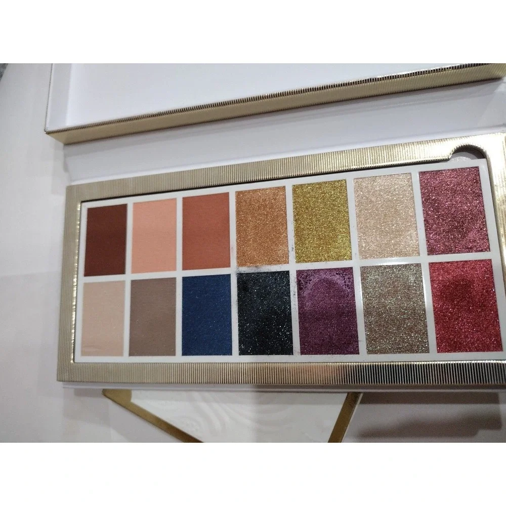 Kat Von D VEGAN BEAUTY Edge of Reality eyeshadow Palette 14 color Cosmetics Fest